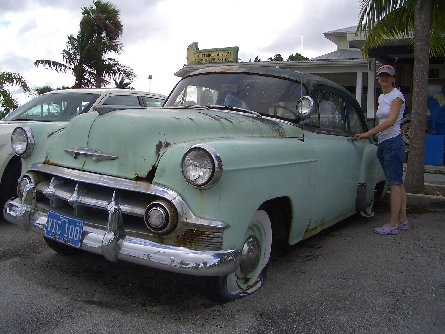 Old Car in Everglades City "Downtown"